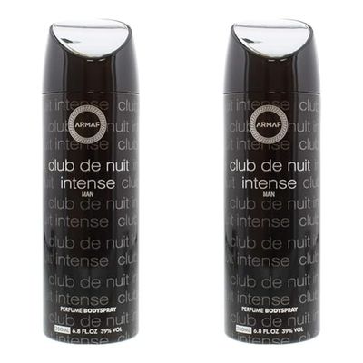 ARMAF Club De Nuit Intense Man Body Spray, 200ml (Pack of 2)