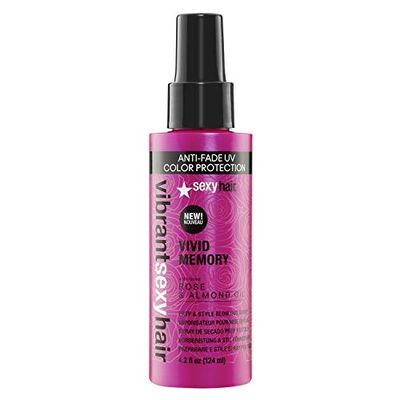 Sexy Hair Vibrant Vivid Memory Prep and Style Spray brushing 125 ml