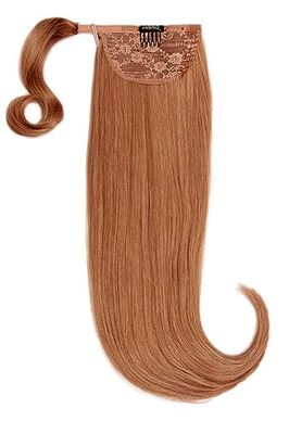 Luxury Gold 22'' 120g Human Hair Pony -26/30 Mixed Auburn