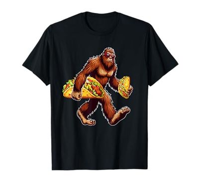 Bigfoot Sunglasses Stolen Taco Mexican Food Cinco De Mayo T-Shirt