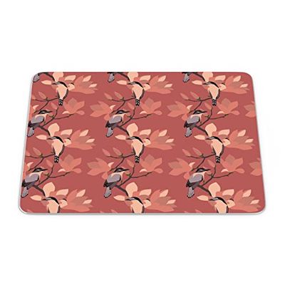 Bonamaison, Rechthoek Pop Art Digital bedrukte muismat, antislip onderkant, voor kantoor en thuis, grootte: 22x18 cm