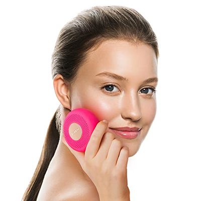 Foreo Ufo Mini Tratamiento De Máscara Led Facial, Terapia De Skin Care Coreano, Masajeador Eléctrico Con Termoterapia, Aumenta La Absorción De Tu Cuidado Facial, Fuchsia