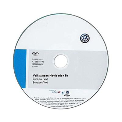 Volkswagen 3D0051859G DVD-ROM do systemu nawigacji BY Europa (V6)