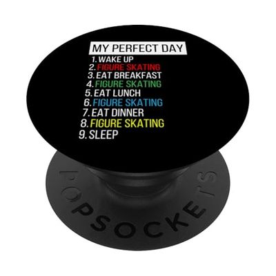Mi día perfecto, Patinaje artístico PopSockets PopGrip Adhesivo