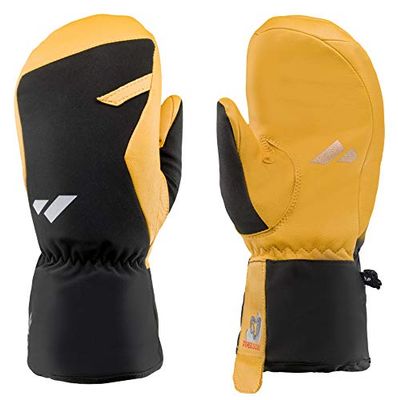 Zanier Guantes Unisex Adulto 21098-2050-10, Negro, Amarillo, 10
