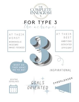 Enneagram Type 3 Workbook: Complete Enneagram Guide for Type 3