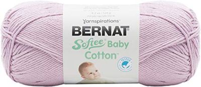 Bernat Softee Baby, Cotton Acrylic yarn, Soft Plum, 120g