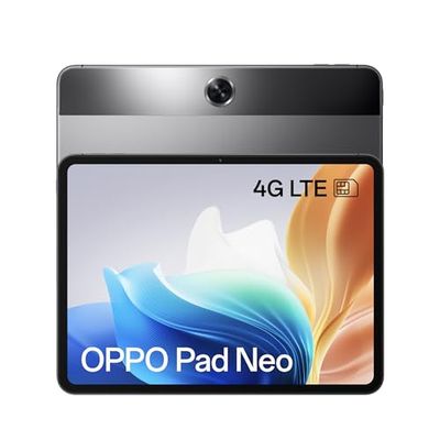 OPPO Pad Neo, tablet z Androidem, 8 GB +128 GB, wyświetlacz 11,4" 90 Hz, 4 głośniki Dolby Atmos, bateria 8000 mAh, procesor Helio G99 - srebrny