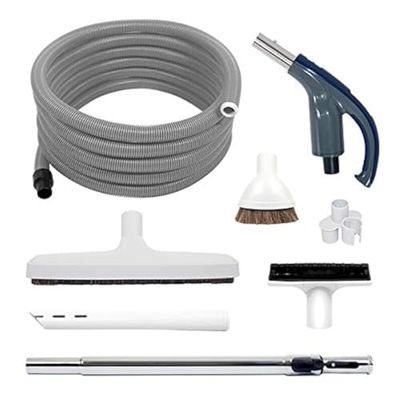 Nadair SPF-20 Aspirapolvere Centralizzato Retraflex Accessori, Grigio