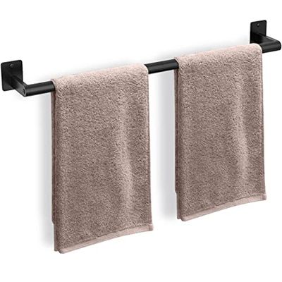 DOCOJUCL Toallero de baño, toallero de 24 Pulgadas para baño montado en la Pared, Organizador de Toallas de Mano de baño Resistente, decoración Moderna del hogar, Accesorios de Accesorios de baño,