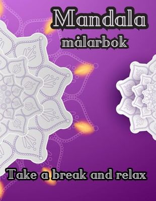 Mandala målarbok