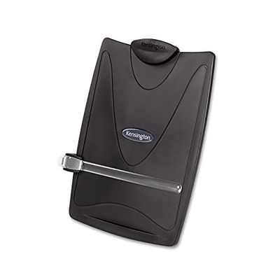 Kensington Copy Holder - Insight Plus Easel Desktop Copyholder with 50 Sheet Capacity, 4 Angle Settings & Magnified Line Guide in Grey (62405)