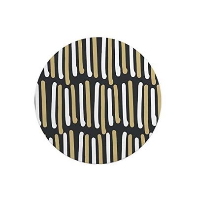 Questo Casa, Round Digital Printed Mouse Pad, Non-Slip Base, for Office and Home, Diameter:22cm