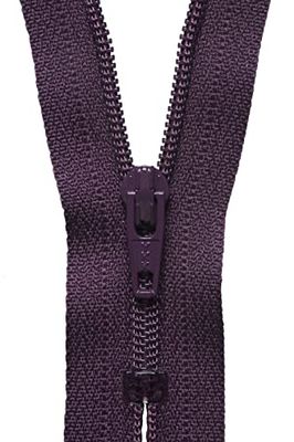 YKK Fermeture éclair en Spirale, Métal, Nylon, Non 863 Damson, 36 cm Length