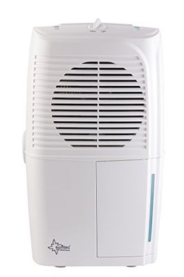 SUNTEC déshumidificateur DryFix 10 EQ [pour des pièces jusqu'à 35 m³ (~15 m²), capacité de déshumidification=10l/jour, purification d'air, utilisable pour sécher les linges, 260 watts]