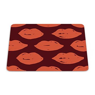 Questo Casa, Tapis de Souris rectangulaire avec Impression numérique - Antidérapant - pour Bureau et Maison - 22 x 18 cm