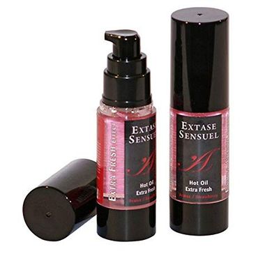 Falcon Massage Oil Warmer in estasi fragranza sensuale fragola fresca, afrodisiaco, 30 Ml 30ml