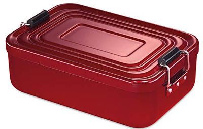 Küchenprofi 1001461418 Boîte à Repas en Aluminium Rouge Petit Format