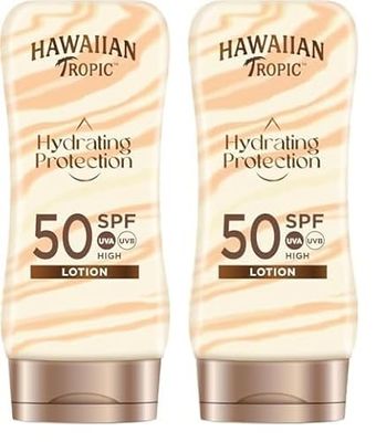 Hawaiian Tropic Silk Hydration Lozione Spf 50, 180ml (Confezione da 2)