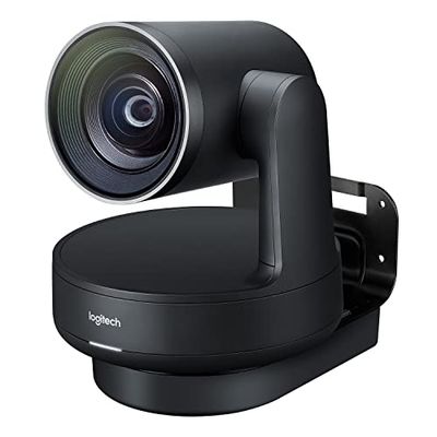 Logitech Rally sistema de video conferencia Group video conferencing system 10 personas(s) Ethernet - Sistema de videoconferencia (4K Ultra HD, 15x, 720p,1080p,1440p, 60 pps, 4,5 m, -27 dB)