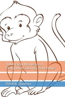 Whimsical Monkeys: A Delightful Coloring Adventure