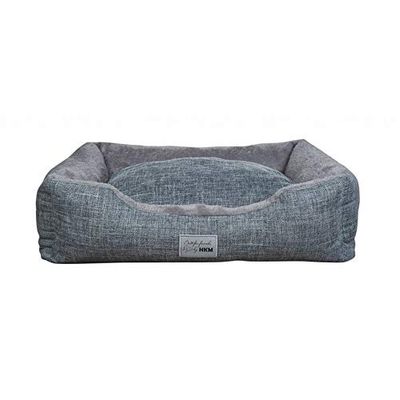 HKM Pina hundsäng, ljusgrå, M 60 cm x 48 cm x 18 cm storlek