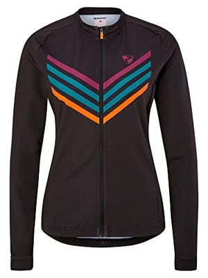Ziener Narla Fietsshirt voor dames, mountainbike/racefiets, ademend, sneldrogend, elastisch, lange mouwen,