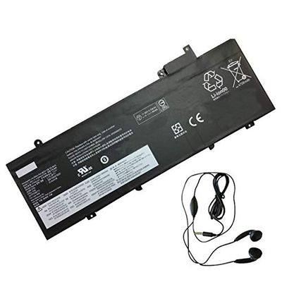 amsahr L17M3P71-03 ersättningsbatteri för LENOVO L17M3P71, T480s, 01AV478, 01AV479, L17L3P71 - Inkluderar stereohörlurar ()