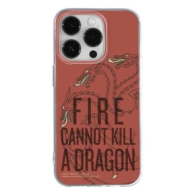 ERT GROUP mobiltelefonfodral för Apple Iphone 14 PRO originalt och officiellt licensierat Game of Thrones mönster Game of Thrones 015, fodral tillverkad av TPU-plast