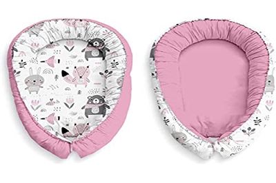 Multifunctioneel babynestje Cocoon Baby Baby Cocon Bumper Reiswieg 100% Katoen Anti-Allergisch
