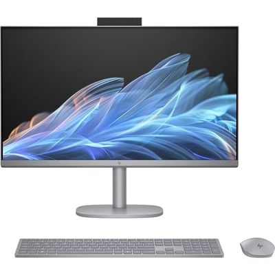 HP Omnistudio X 27-cs0000sl All-in-One, Intel Core Ultra 5-125H, Intel Evo Edition, AI, RAM 16GB DDR5, SSD 1TB, Display 27” IPS FHD Antiriflesso, 5MP IR Privacy Cam, Non è Touch, Windows 11, Grigio