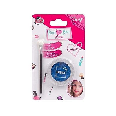 Grandi Giochi - Baci Baci Make Up Ombretto in Gel, con Applicatore, Assortito in 3 Varianti, LUB07000