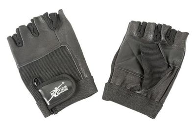 BODYLINE Guantes de Ejercicio de Piel con Pesas Transpirables y duraderas
