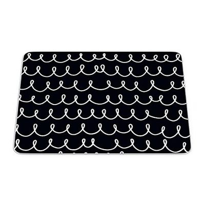 Bonamaison, Rectangle Pop Art Digital Printed Mouse Pad, Non-Slip Base, for Office and Home, Size: 22 x 18 cm