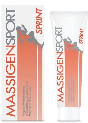 Massigen Sport Sprint Crème préparatoire et défatiguante pour les forces intenses et discontinues, 50 ml