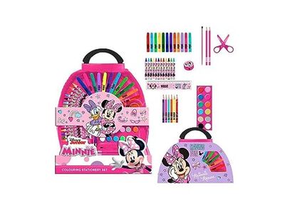 CERDÁ LIFE'S LITTLE MOMENTS Unisex Kid's Minnie Mouse 50-delige kleurset etui, veelkleurig, standaard, Meerkleurig, Eén maat