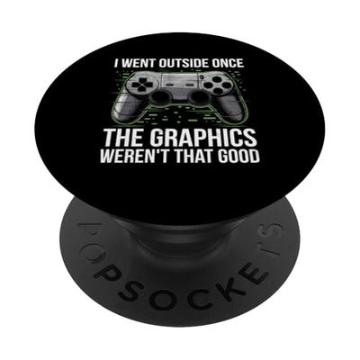 Gaming Apparel Video Game Gamer Men Boys Funny Humor Sarcasm PopSockets Adhesive PopGrip