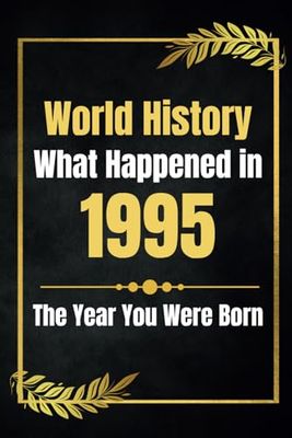 World History What Happened in 1995: The Year You Were Born - Major Events, Sports Highlights, Technological Advances, Cost of Living Changes and More