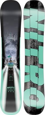 Nitro Snowboards Beauty BRD '25 Freestyleboard, Twin, True Camber, Park