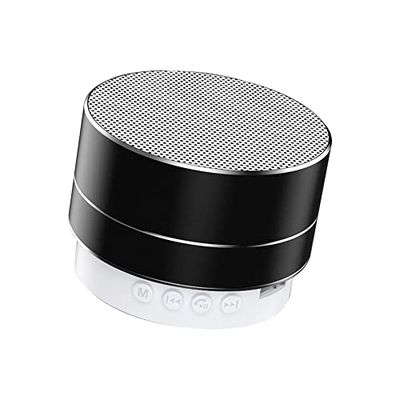 Draagbare bluetooth-luidspreker, mini bluetooth luidspreker voor buiten, draadloze bluetooth-luidspreker met tws, rijk bass hd stereogeluid voor thuis, buiten, zwart