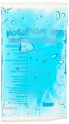 KK Compressa de frio e calor 9 x 16 cm, 1 embalagem de 50 unidades
