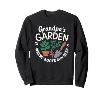 Gardener Grandpa Plant Lover And Gardening Green Thumb Sweatshirt