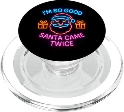 I'm so Good Santa Came Funny Adult Joke Christmas PopSockets PopGrip for MagSafe