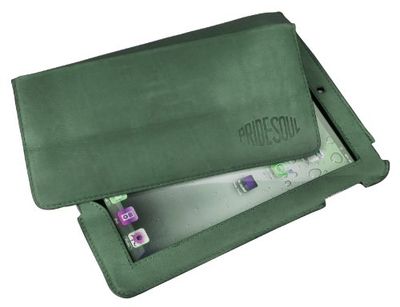 Pride and Soul 47239 Tablet PC Sleeve Slade creditcardhoes, groen, groen, 25 cm, creditcardhoes