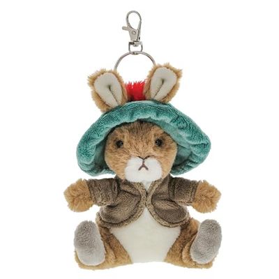 Beatrix Potter Pluszowy brelok do kluczy z królikiem Benjamin, Wielokolorowy, height 12cm