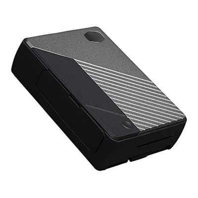 Cooler Master Pi Case 40 - Slim Aluminium Frame with Programmable Button, Integrated Passive Heat Sink, TPU Protected Side Ports, Universal Mounting Brackets - Gun Metal Black