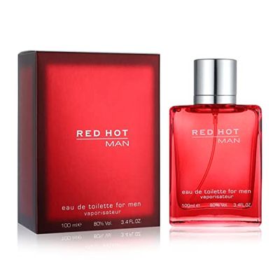 RED HOT MAN 100ML EAU DE TOILETTE FOR MEN PERUME