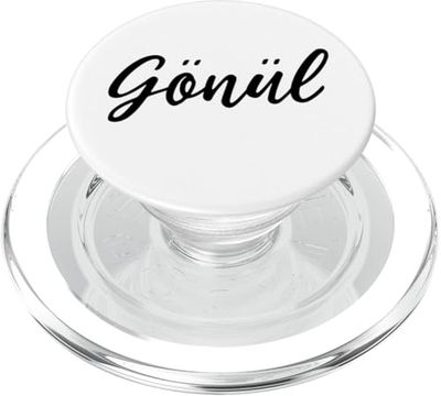 Beautiful Handwritten Font Gönül Calligraphy PopSockets PopGrip para MagSafe