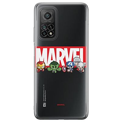 ERT GROUP mobiltelefonfodral för Xiaomi Redmi Note 11 Pro 5G/11 Pro 4G originalt och officiellt licensierat Marvel mönster 009, gedeeltelijk transparant