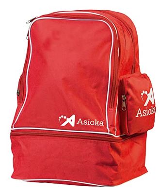 Asioka - Sac de sport unisexe - Sac de sport pour homme et femme - Sac de sport - Couleur rouge